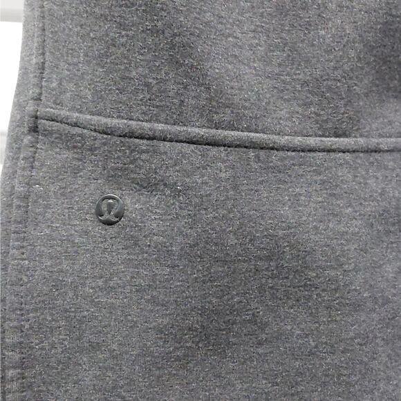 Lululemon Mens Pants Size 38 Gray Athleisure Jogger Style Performance Tech - Picture 6 of 10